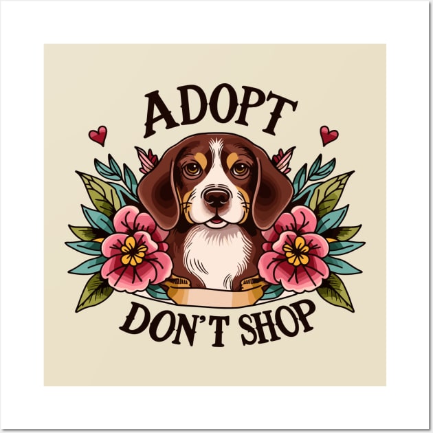 Adopt Don’t Shop Wall Art by FanArts